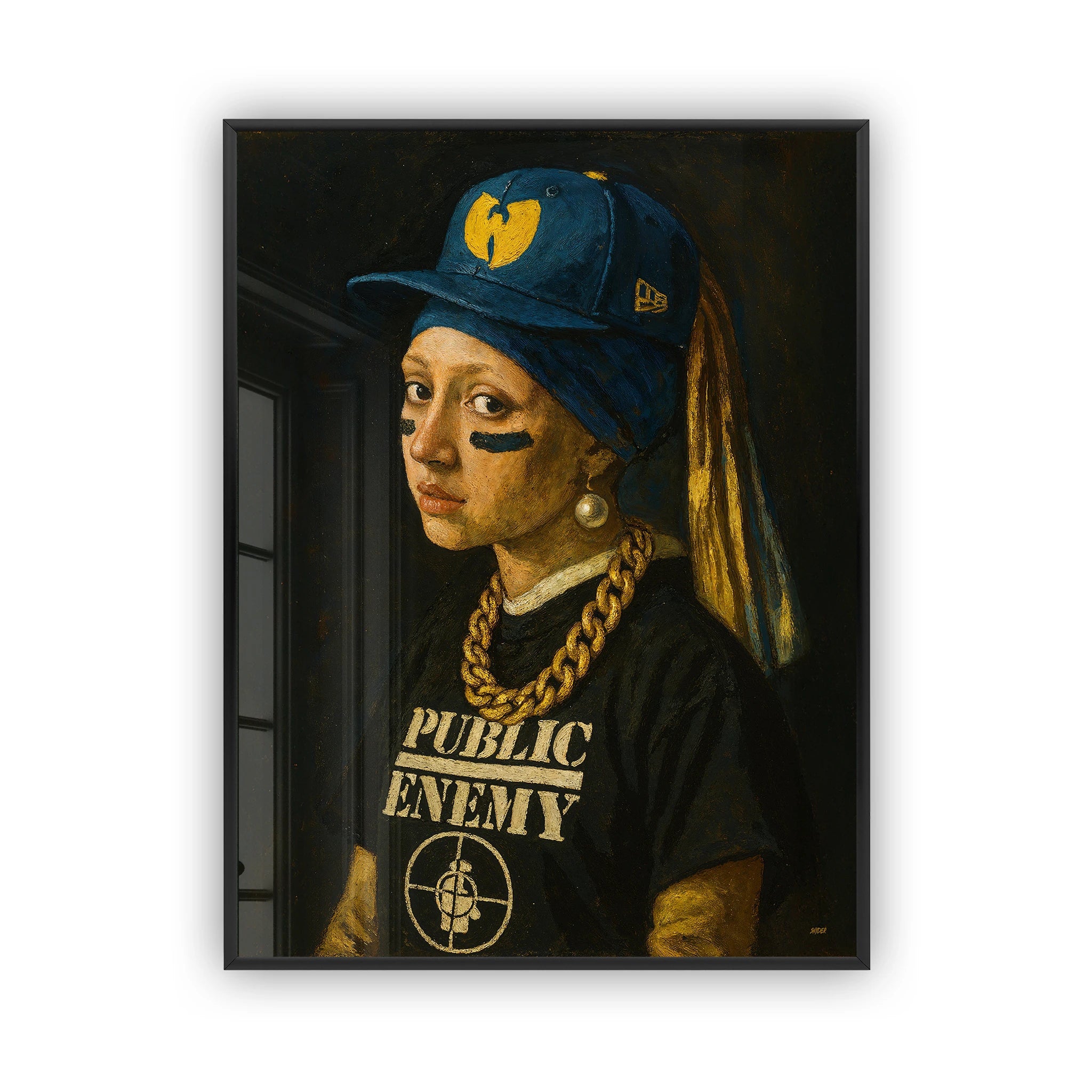 Das Mädchen mit dem Swag Poster
