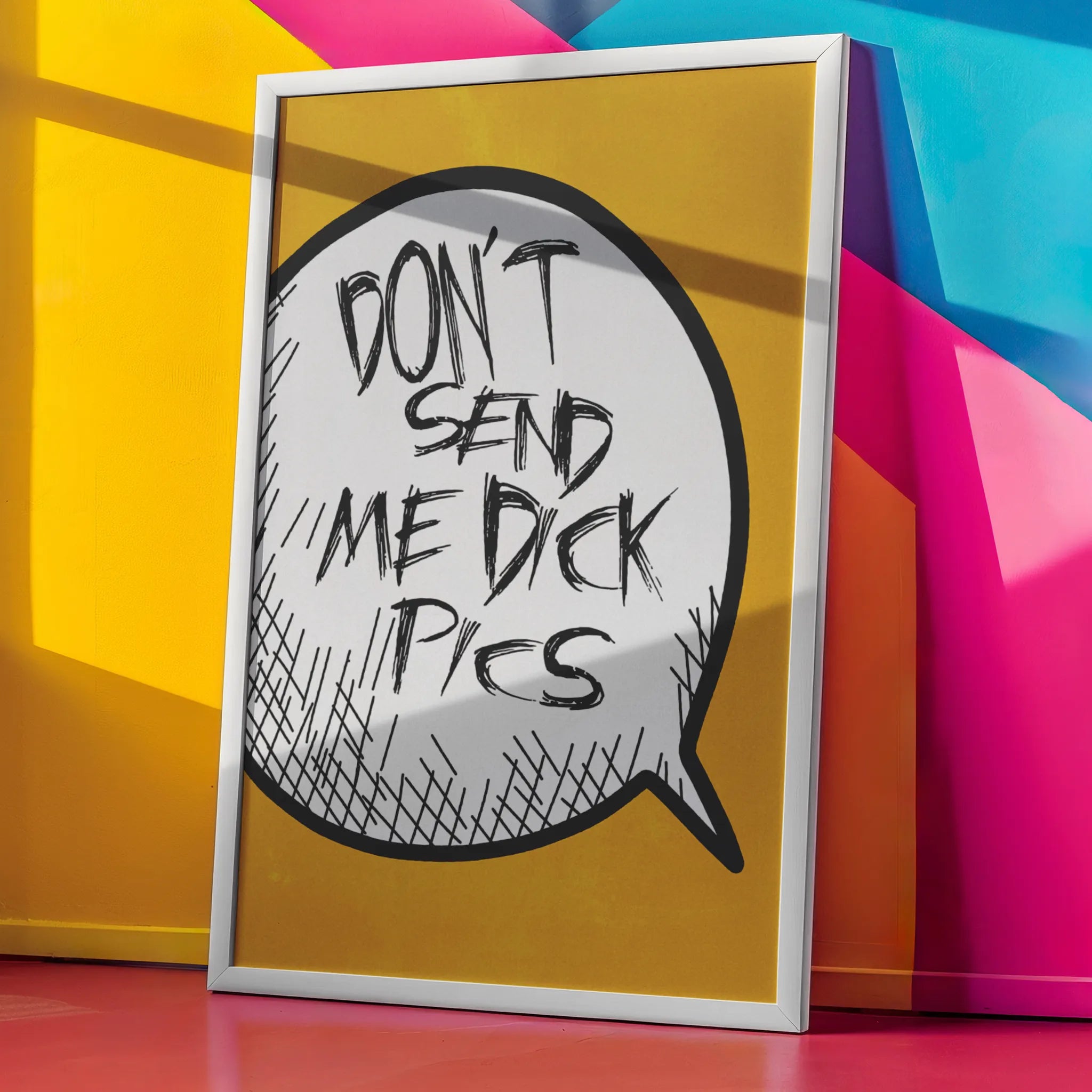 Don't send...