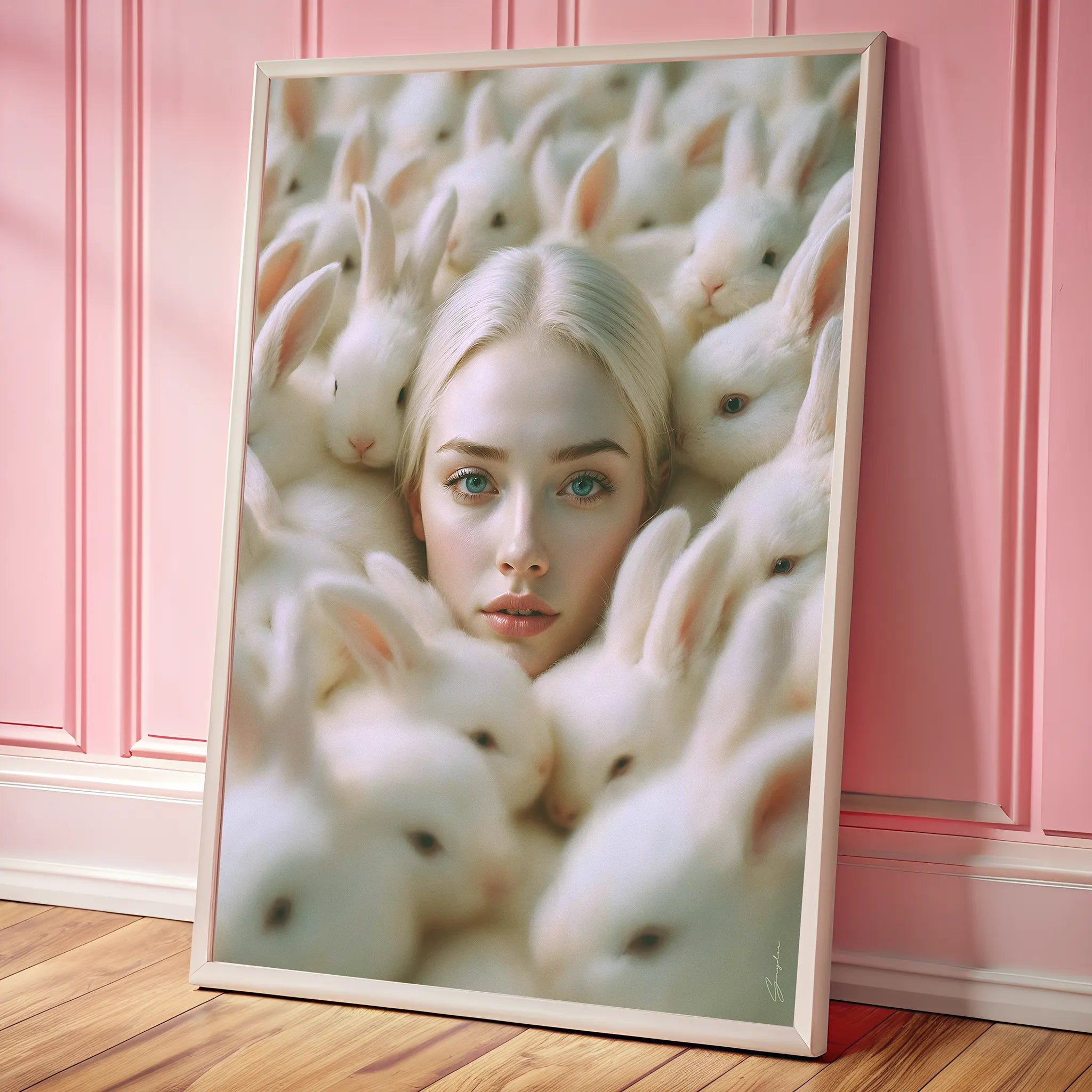 Fluffy Overload Poster