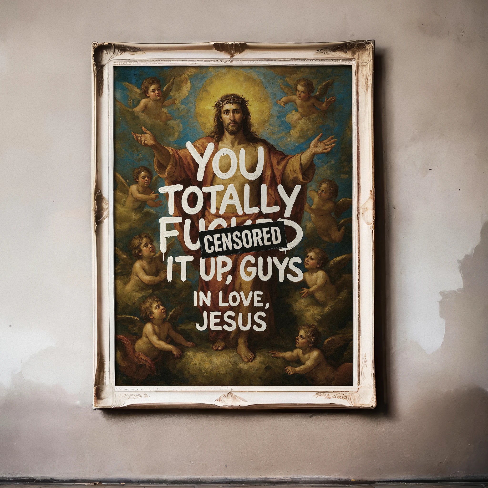 Jesus Says Poster