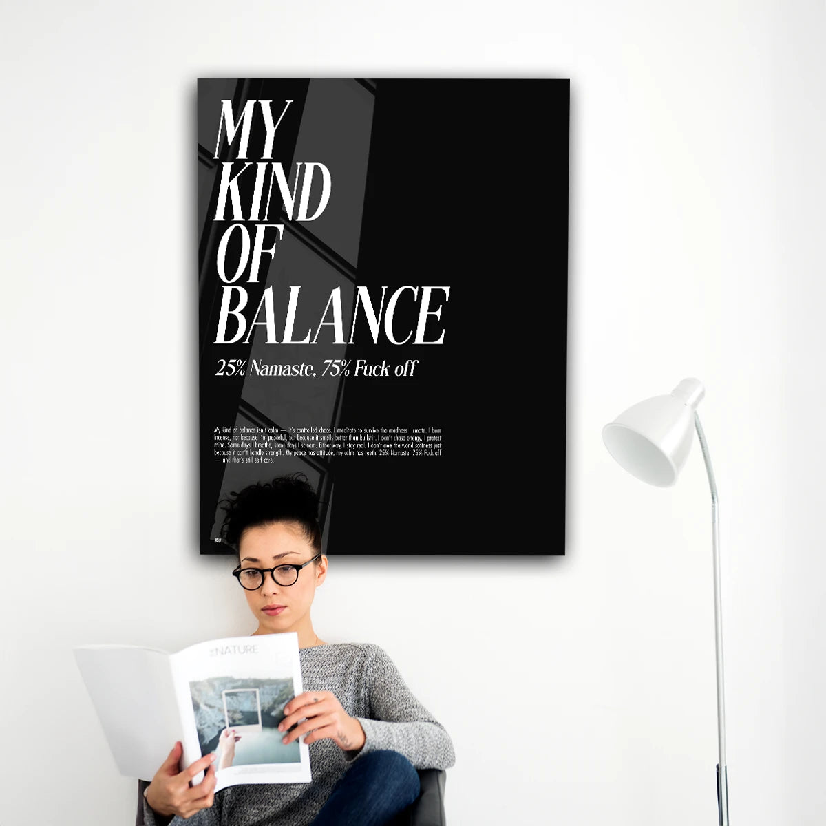 Kind Of Balance Alu-Dibond