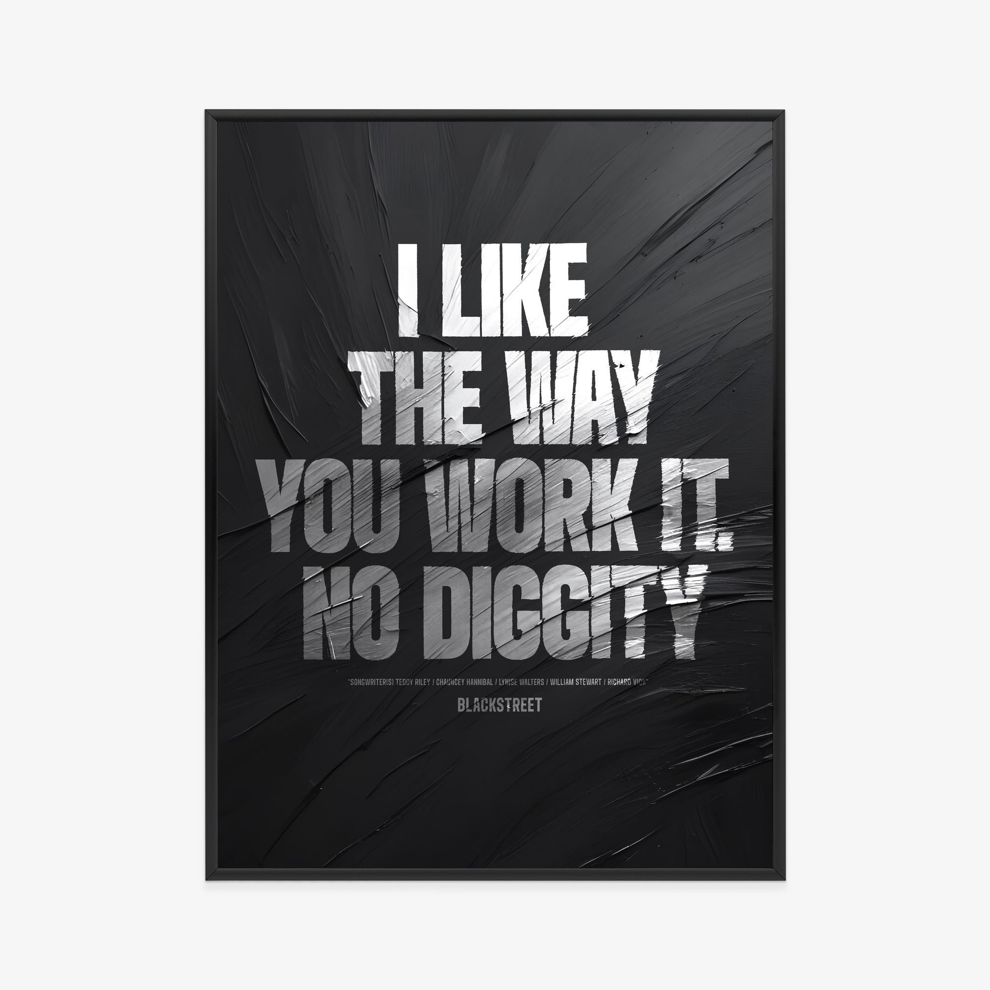 No Diggity Poster