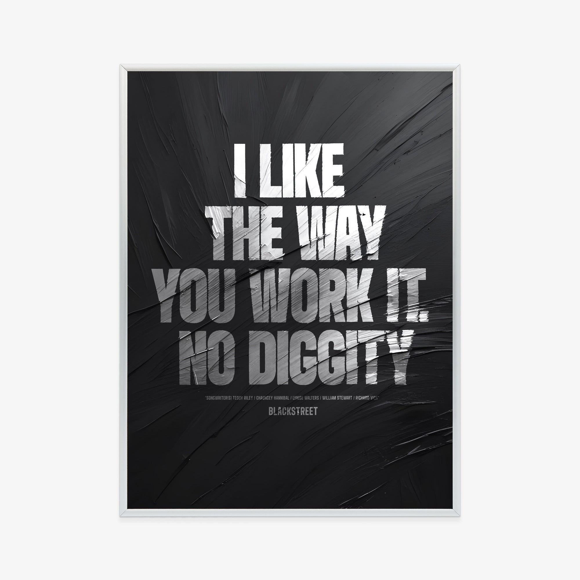 No Diggity Poster