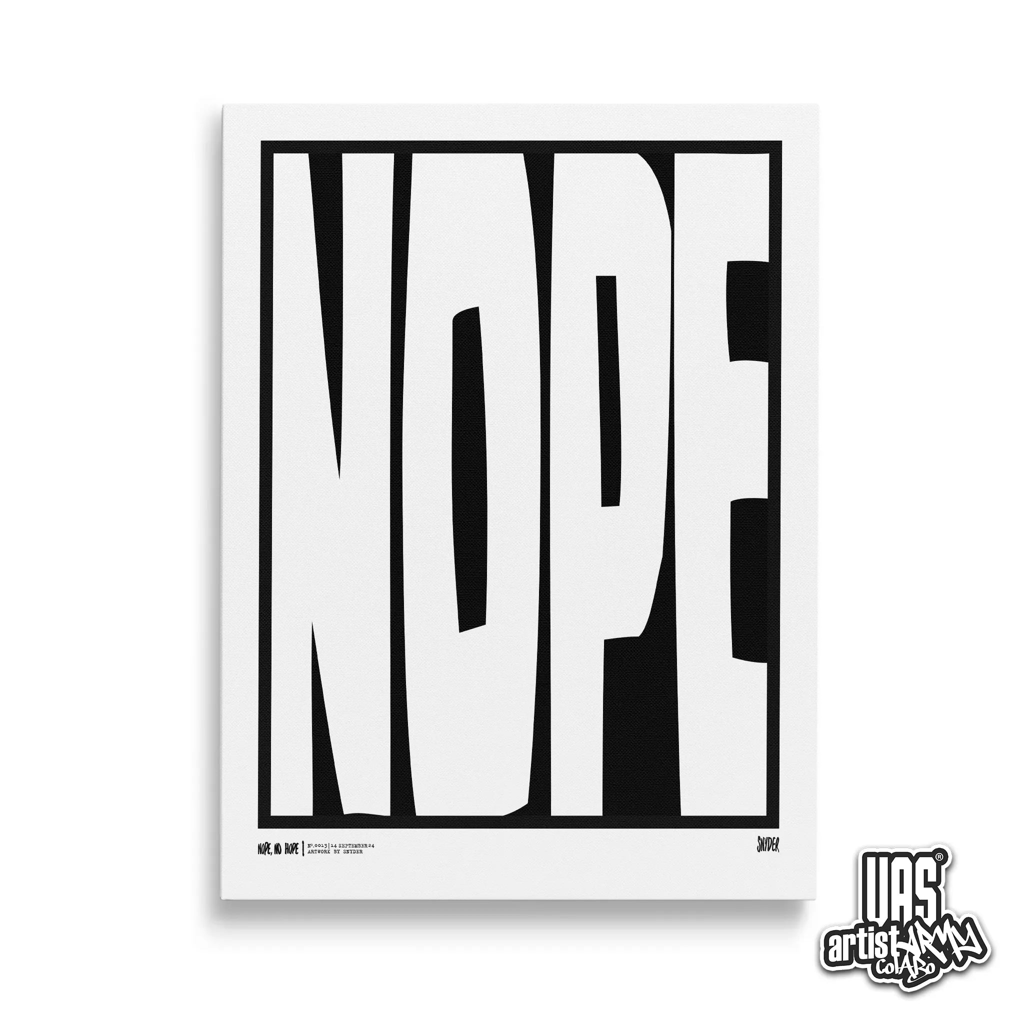 Nope, No Hope