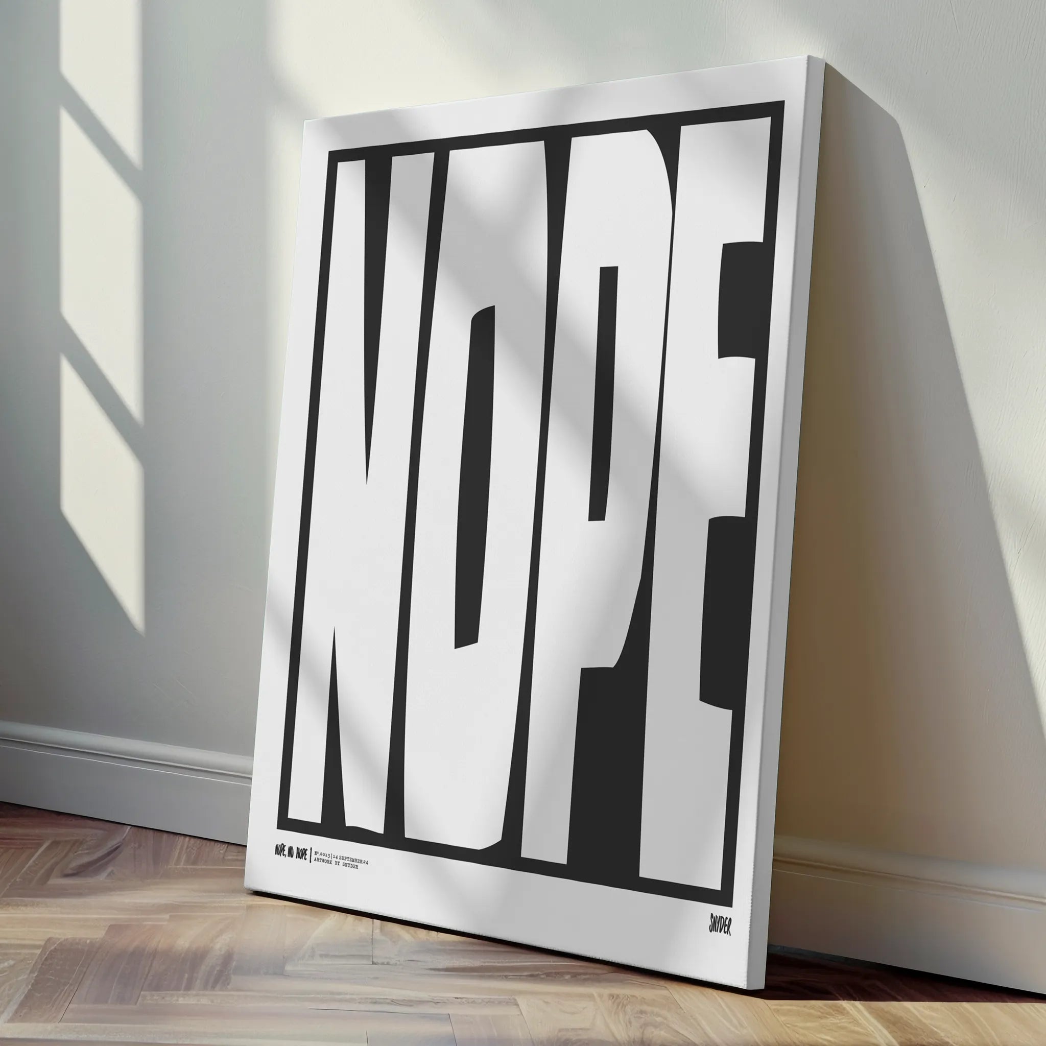 Nope, No Hope