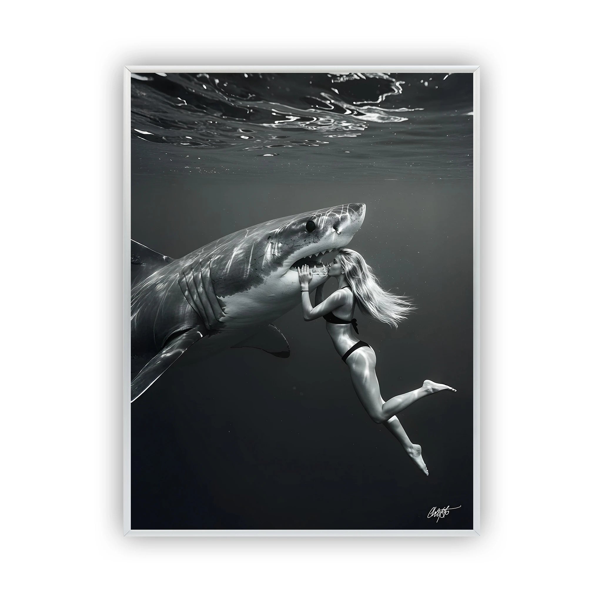 ocean-edition-poster-silver-frame