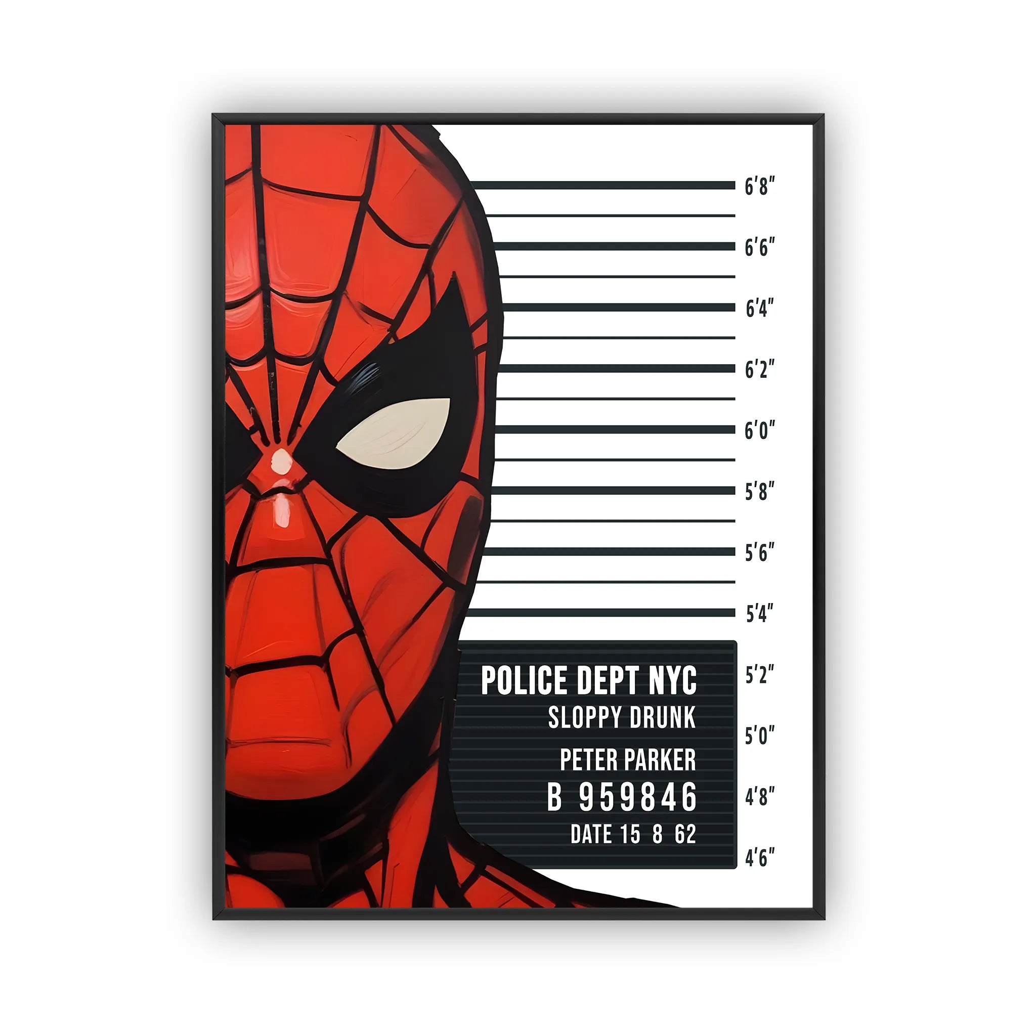 Peter Parker - Sloppy Drunk Poster