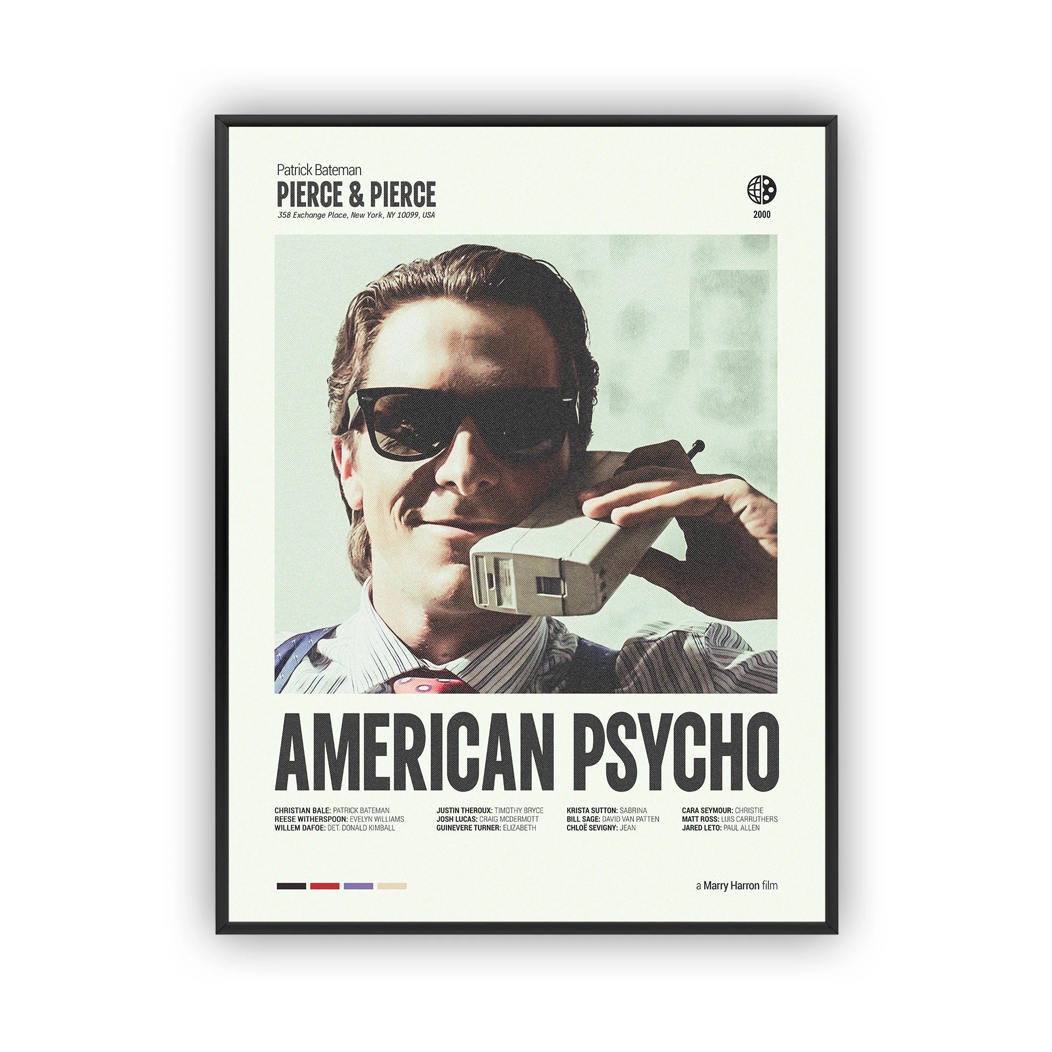 Patrick Batemann Poster