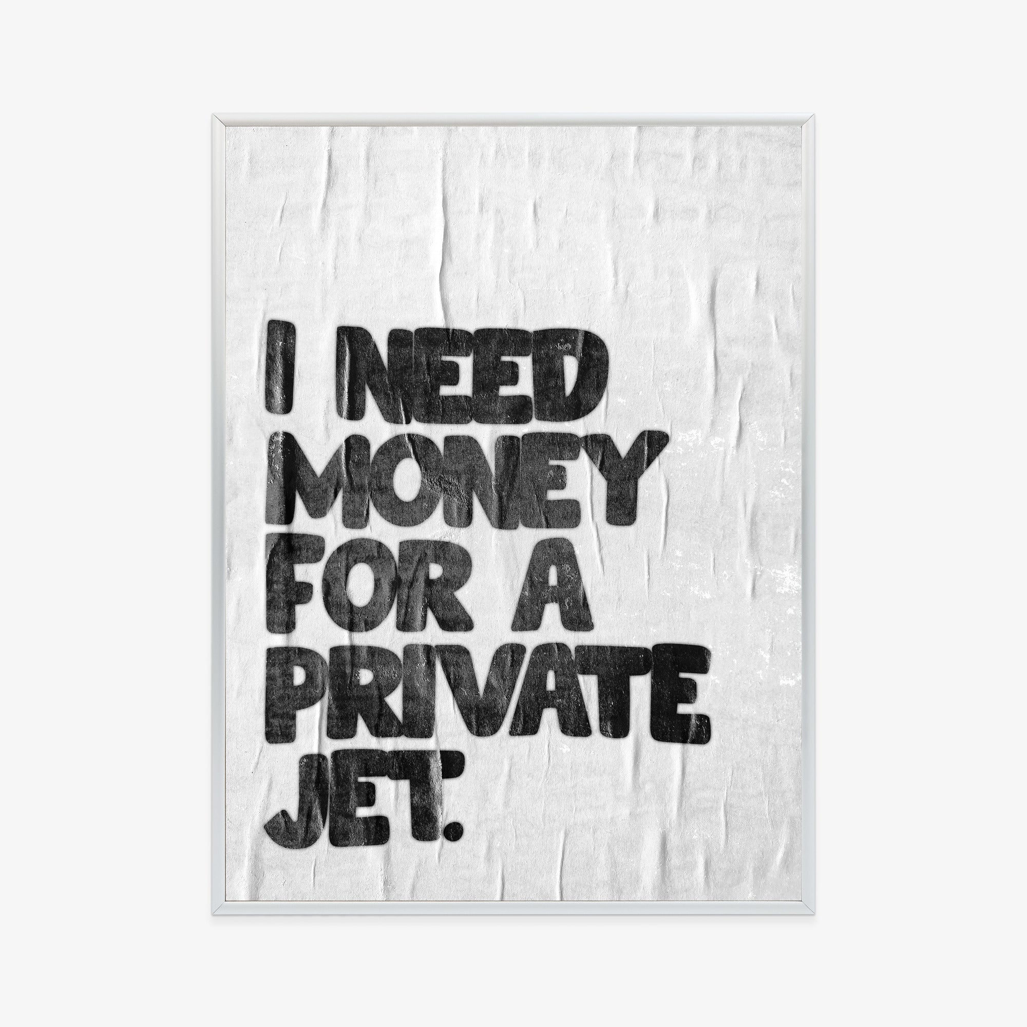 Private jet Poster