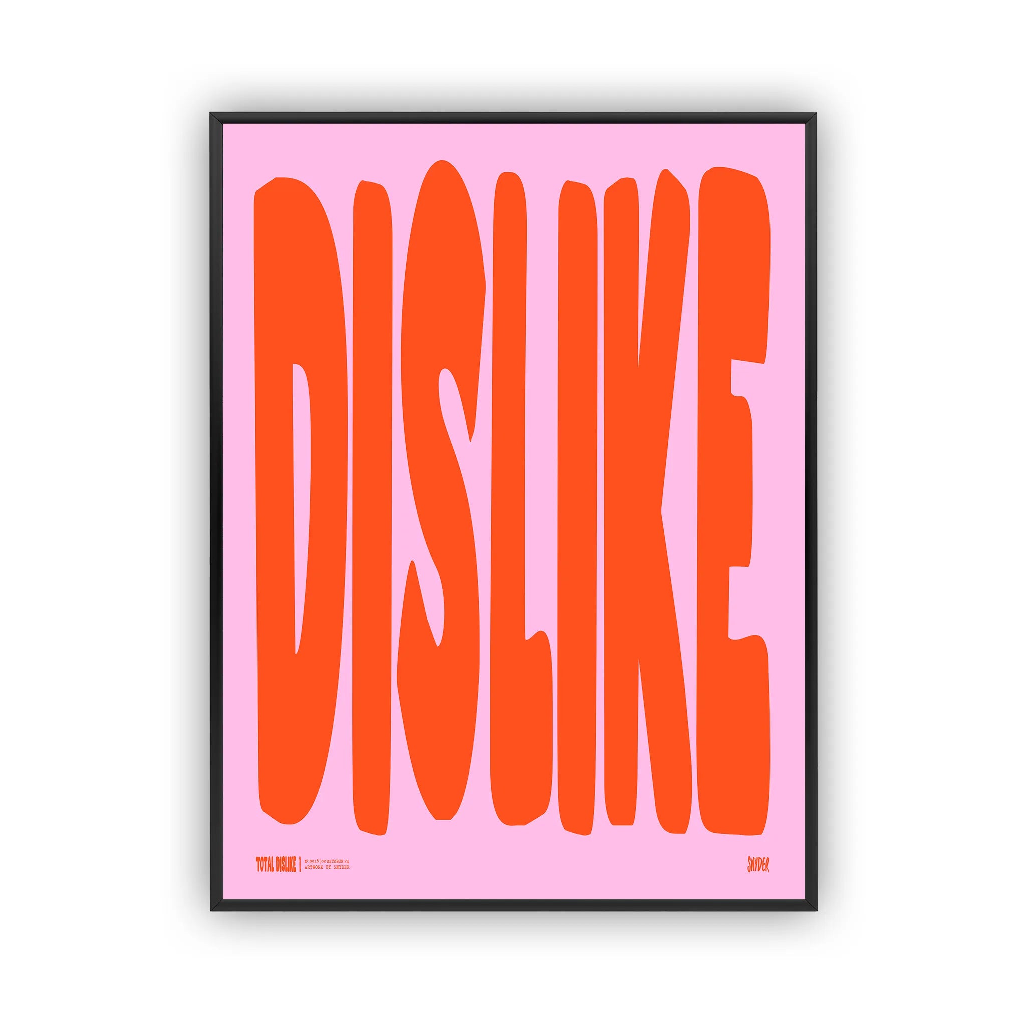 Total Dislike Poster